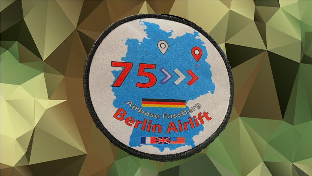 Neuer Patch zum 75. Luftbrückenjubiläum