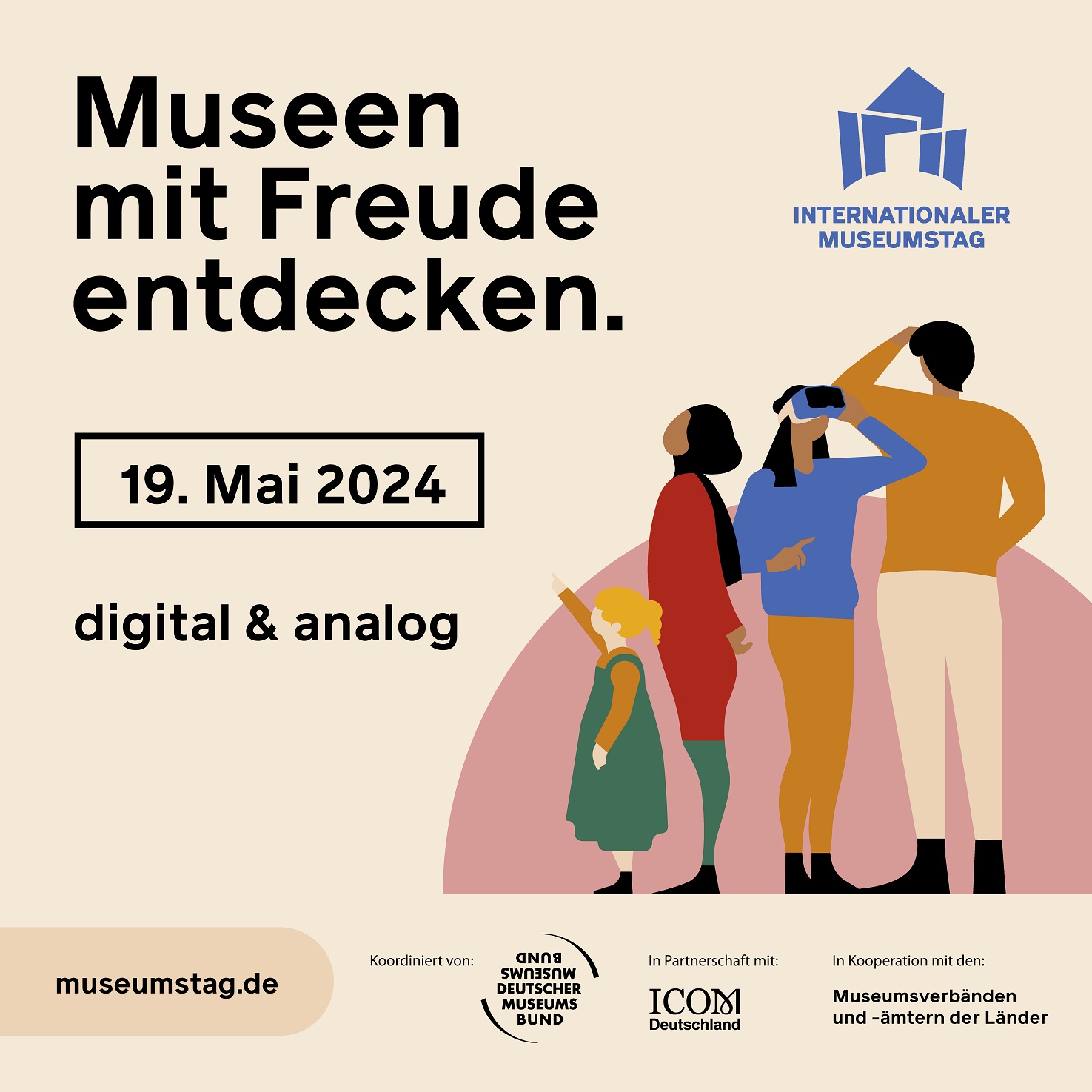 Internationaler Museumstag am Sonntag, den 19. Mai 2024