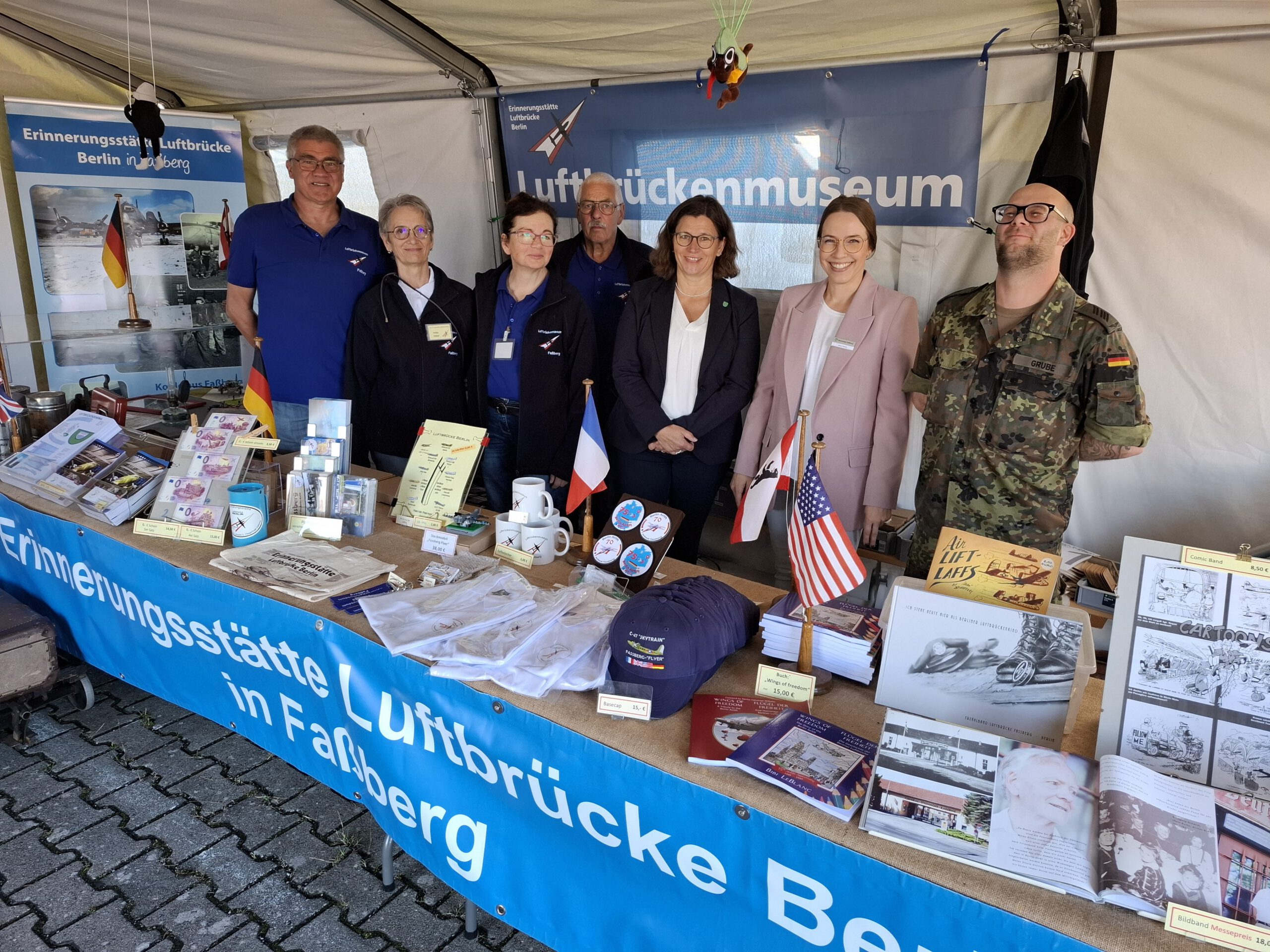 Luftbrückenmuseum Faßberg erneut beim Flugplatz in Berlin-Gatow