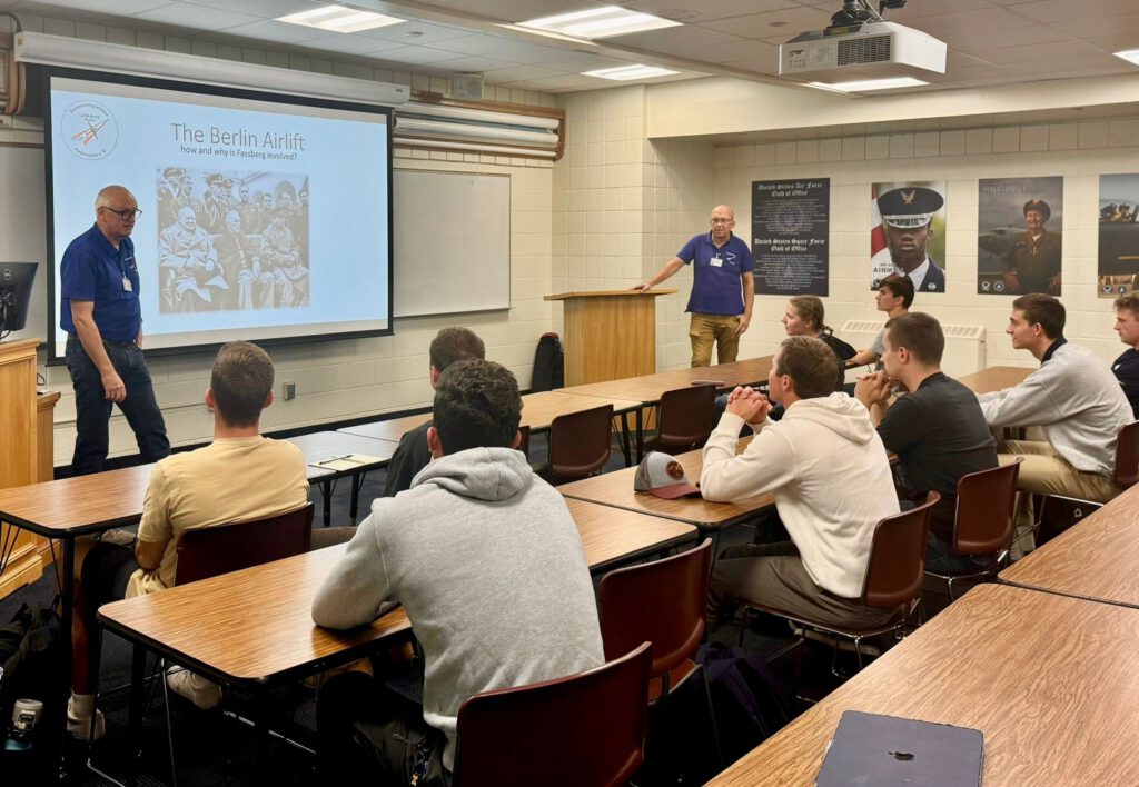 Dritter und letzter Vortrag auf dem Campus der Brigham Young University.