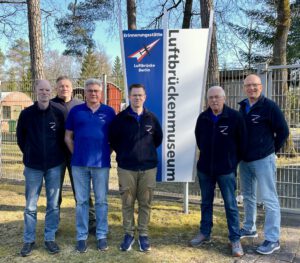 Der alte und neue Vorstand des Fördervereins: von links: Alexander Nielsen, Rainer Arndt, Ludger Osterkamp Stefan Bienge, Rolf Bornheber und Martin Sagehorn