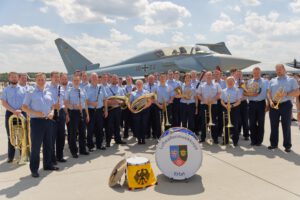 Luftwaffenmusikkorps Erfurt gastiert am 27.08.2026 um 17:30 Uhr in Faßberg.